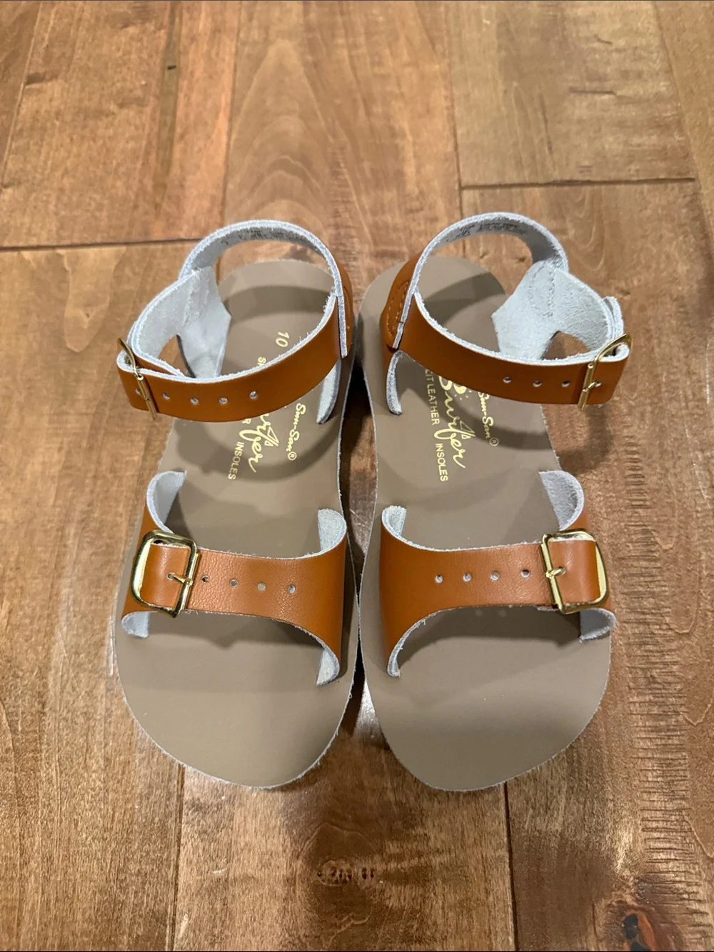 NEW Sun San Surfer Children's Leather Sandals